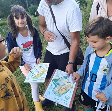 Orienteering course at the Pyramide du Loup